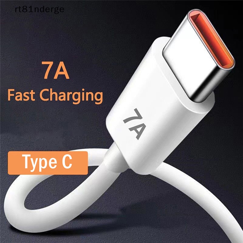 Dây Cáp Sạc Nhanh USB Loại C 7A 100W Cho OPPO Huawei Xiaomi Vivo Honor
