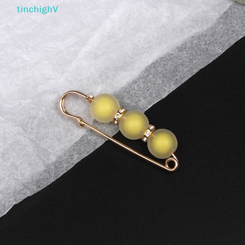 [TinchighV] Ghim Cài Áo Đính Ngọc Trai Nhiều Màu Sắc Có Thể Điều Chỉnh Trang Trí Eo [Mới]