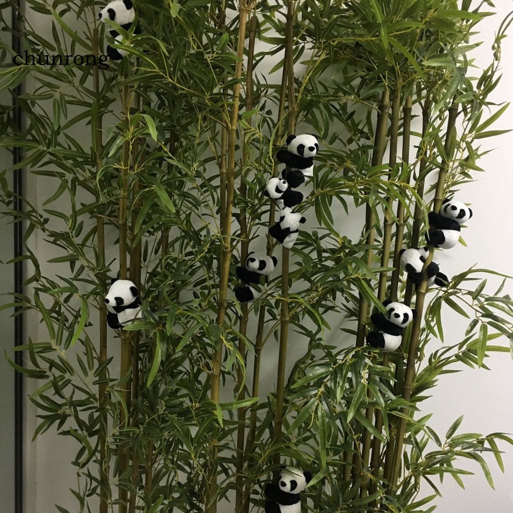 Đồ chơi nhồi bông Hình Gấu Trúc Bằng Cotton Mềm Mại Dễ Thương