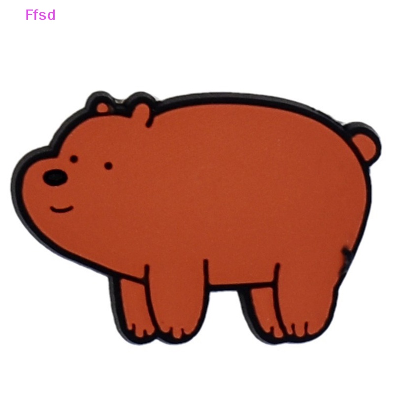 {Ffsd} Hàng Bán Chạy 10 Ghim Cài Hình Gấu Hoạt Hình Dễ Thương Trang Trí Sân Vườn Dành Cho Bạn Nữ / Trẻ Em DIY