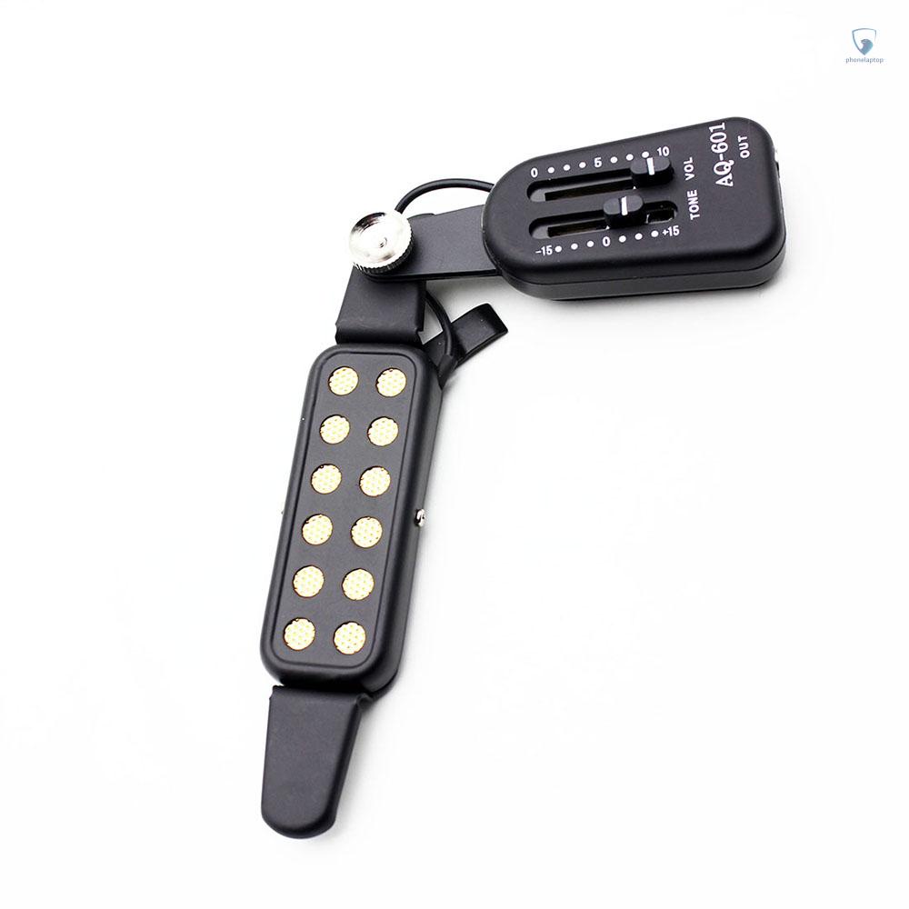 Thiết Bị Nhận Âm Thanh AQ-601 12 Lỗ 6.5mm Phích Cắm Đực 3m Cho Guitar 38 &quot;/ 39&quot; / 40 &quot;/ 41&quot; / Acoustic