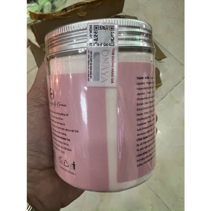 Kem body Bông Onaya 250gr