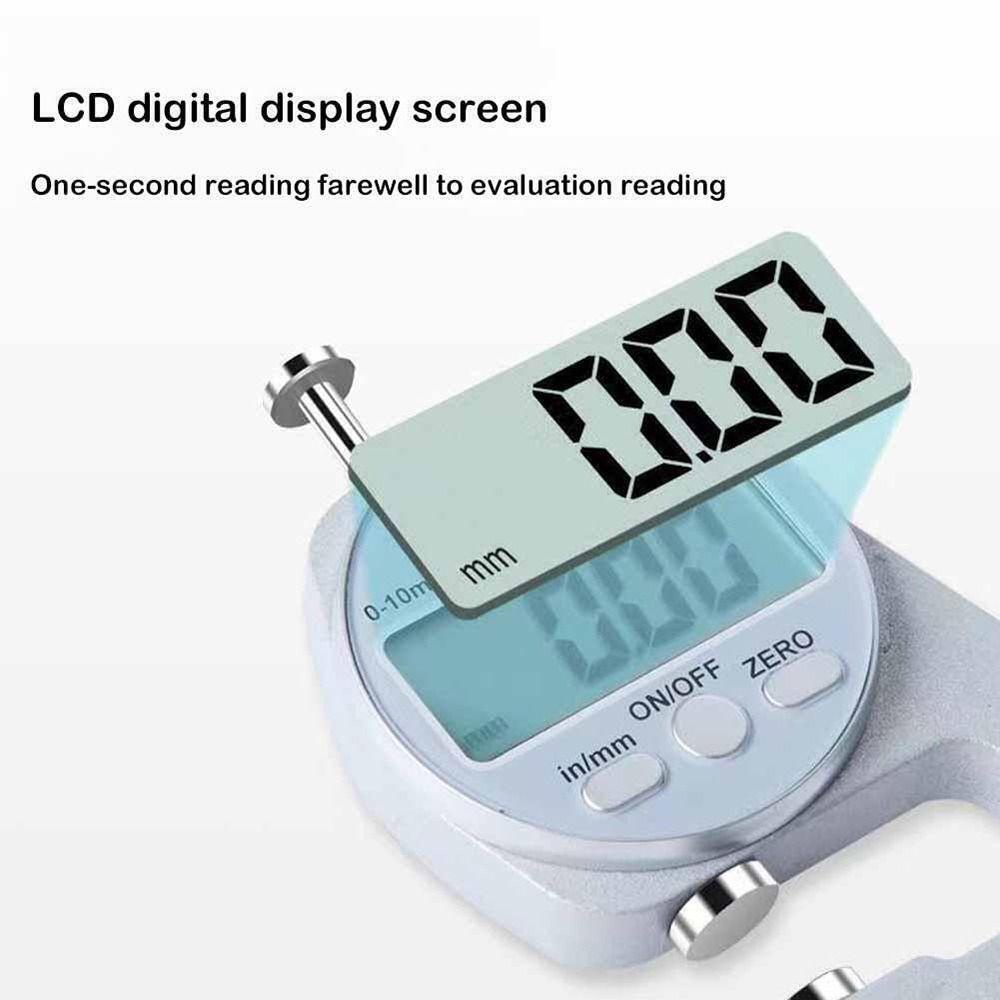 KUNHEV Thước Đo Độ Dày Màn Hình Kỹ Thuật Số Độ Chính Xác Cao