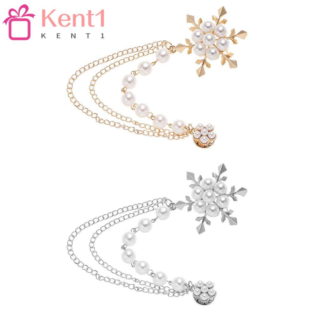 Trâm Cài Áo Hình Bông Tuyết Thời Trang Unisex Mẫu 1