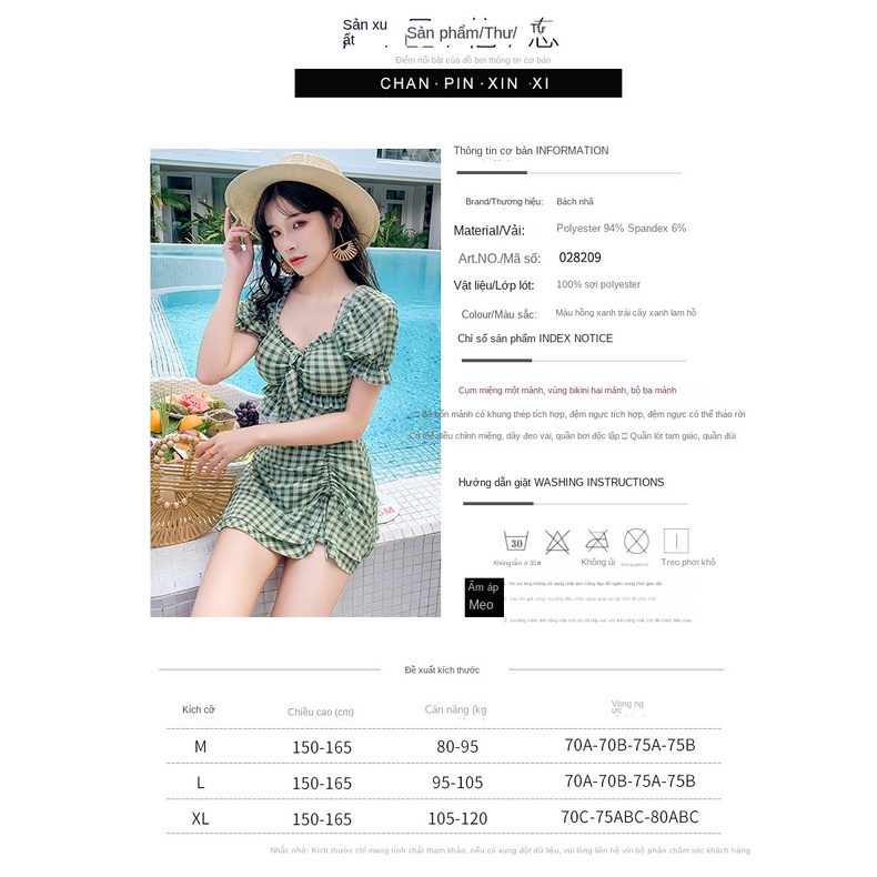 Bộ Đồ Bơi Hai Mảnh Ôm Dáng Che Bụng Thời Trang Cho Nữ