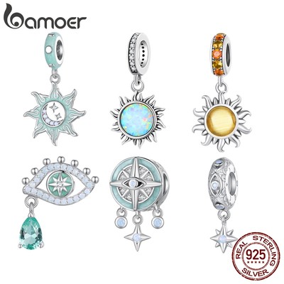 Mặt dây chuyền BAMOER bạc 925 kiểu tùy chọn thời trang