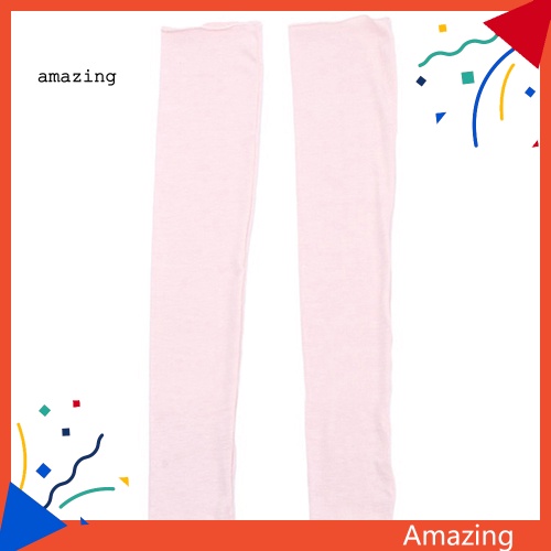 Găng Tay Cotton Dài Hở Ngón Giữ Ấm Thời Trang Cho Nữ