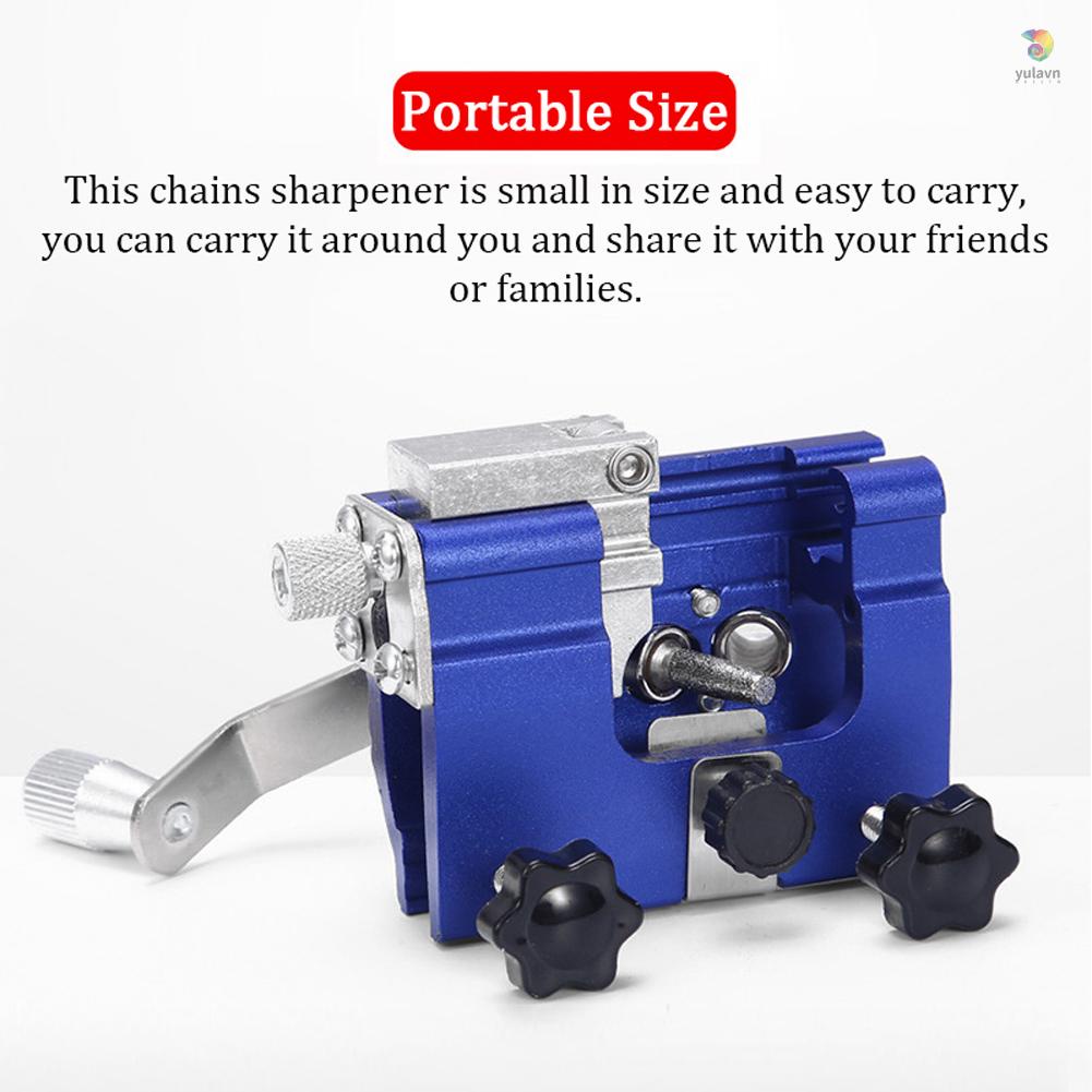 Bộ Dụng Cụ Mài Dây Xích Cầm Tay Bằng Hợp Kim Nhôm Đa Năng