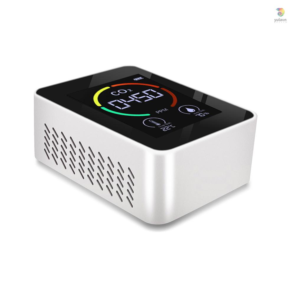Máy Đo Độ Ẩm Không Khí Carbon Dioxide 3 Trong 1 CO2 Với Màn Hình LCD