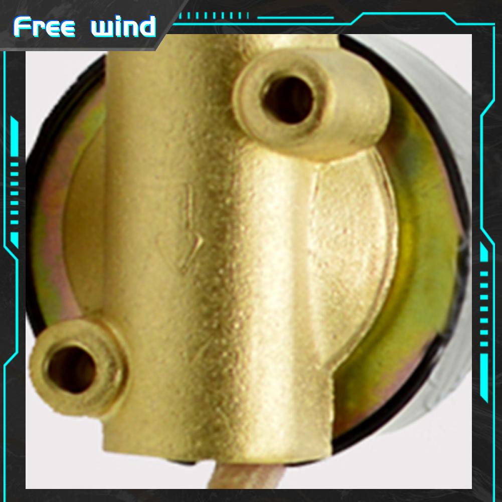 Free wind Van điện từ bằng đồng thau G1/4in thường đóng 0‑0 8MPA 220V cho chất lỏng dầu nước không khí