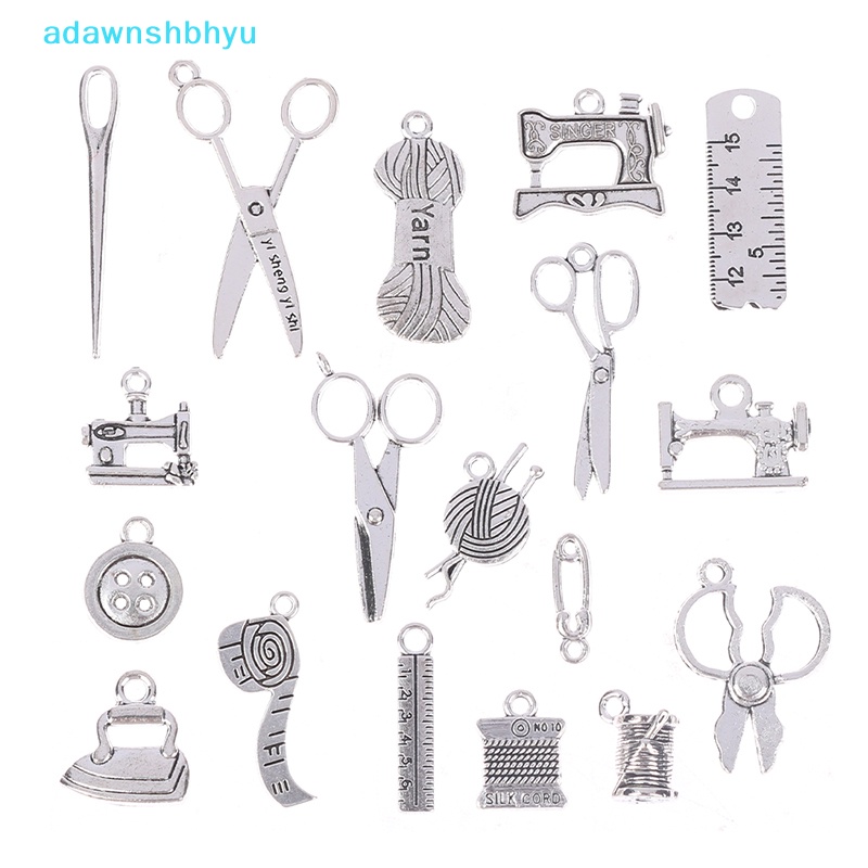 Set 18 Mặt Vòng cổ Hình Chữ Ch Làm Trang Sức Thủ Công DIY Cho Nam Nữ