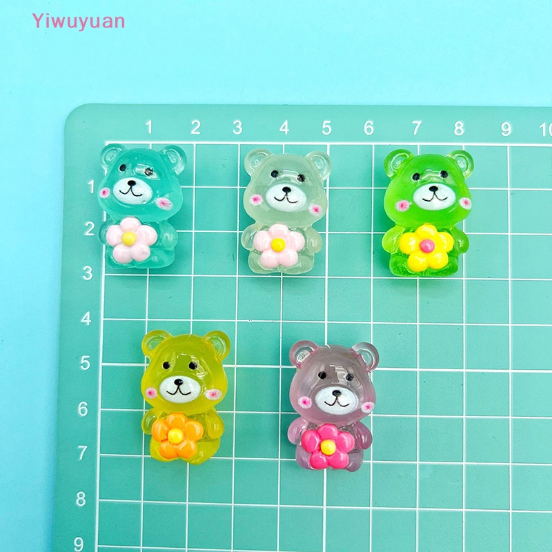 Bộ 2 Gấu Nhựa Phát Quang Trang Trí Mới