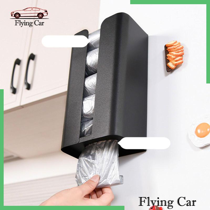 Giá Đỡ Cuộn Túi Rác 2 Trong 1 Màu Trắng