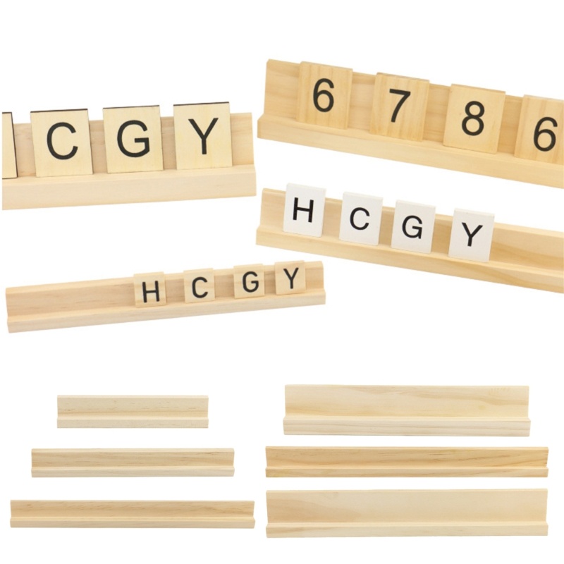 Mon 2 Chiếc Dominoes Racks Dominoes Gạch Giá Đỡ Khay Người Tổ Chức Vị Trí Giá
