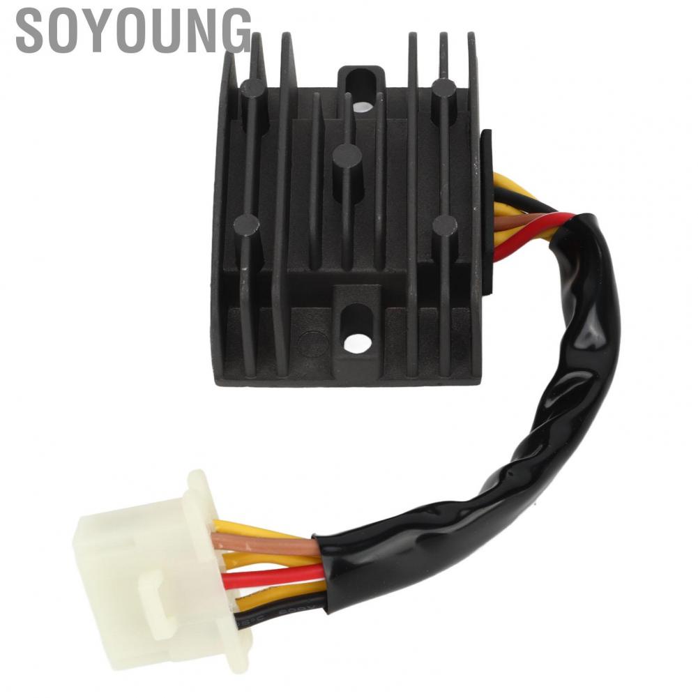 Soyoung Voltage   12V Easy To Install Overcharging Proof Voltage Rectifier Overtemperature Protection  for Motorbike