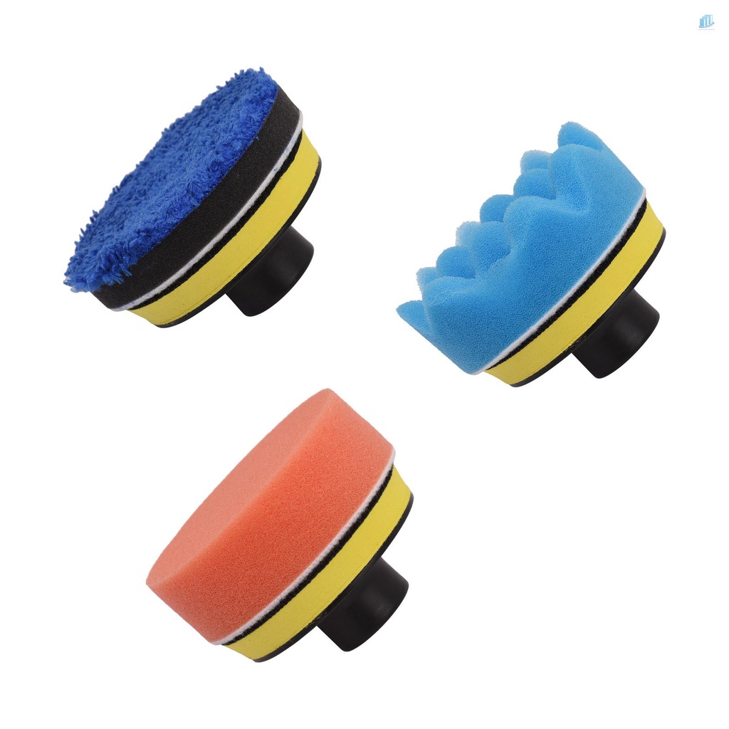 Bộ 24 Miếng Đệm Đánh Bóng 3 Inches s2mwvn Chuyên Dụng Cho Xe Hơi