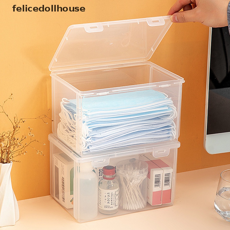 Hộp Đựng Khẩu Trang Sức Chứa Lớn Chống Bụi Chống Nước