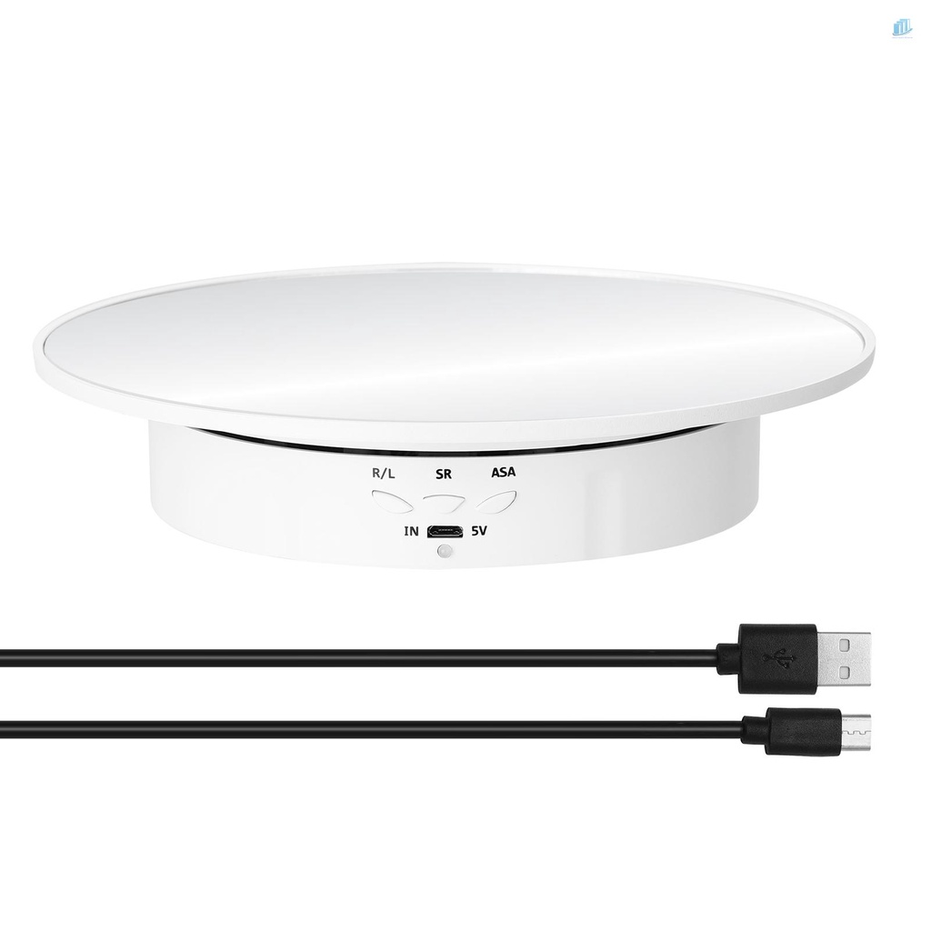 Giá Đỡ Điện Tử Thông Minh Xoay 360 Độ Có Thể Điều Chỉnh Tốc Độ Dùng Làm Đạo Cụ Chụp Ảnh / Quay Video