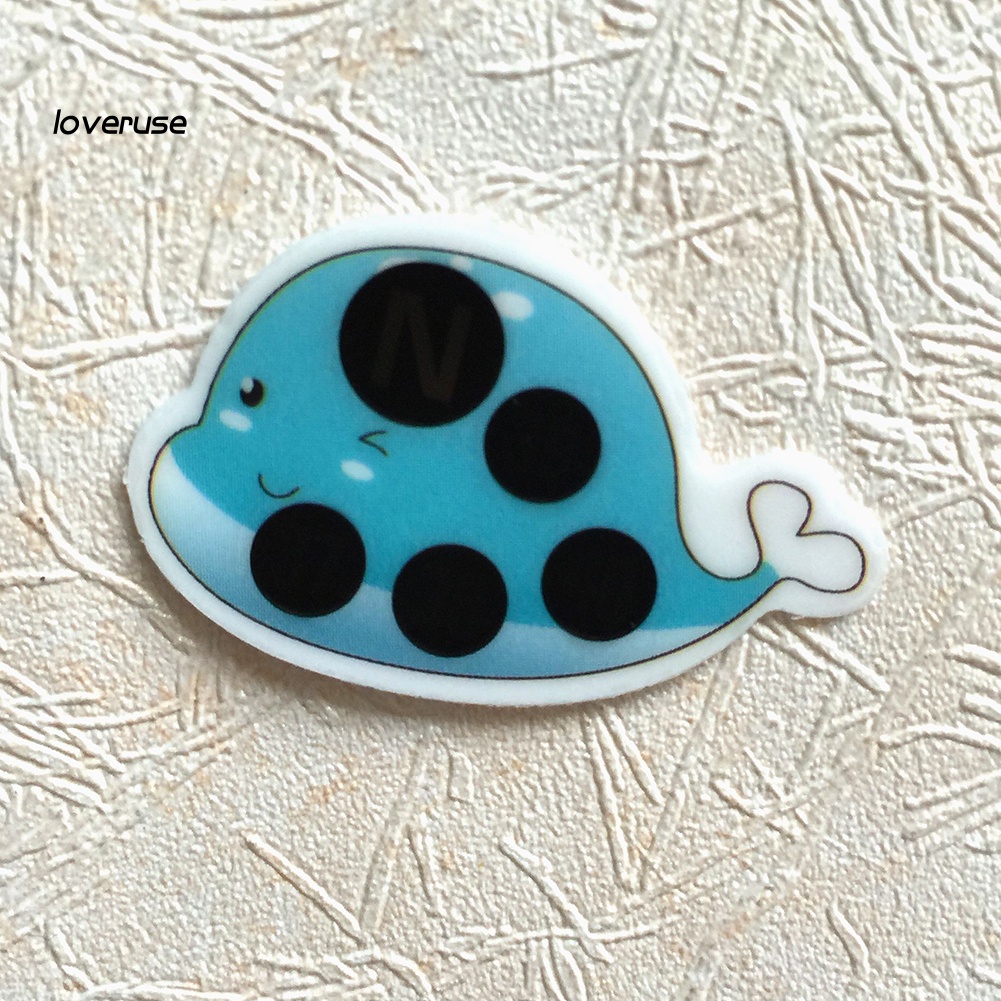 Set 5 Miếng Dán Đo Nhiệt Độ Cơ Thể Hình Chú Ong / Gấu Hoạt Hình Dễ Thương