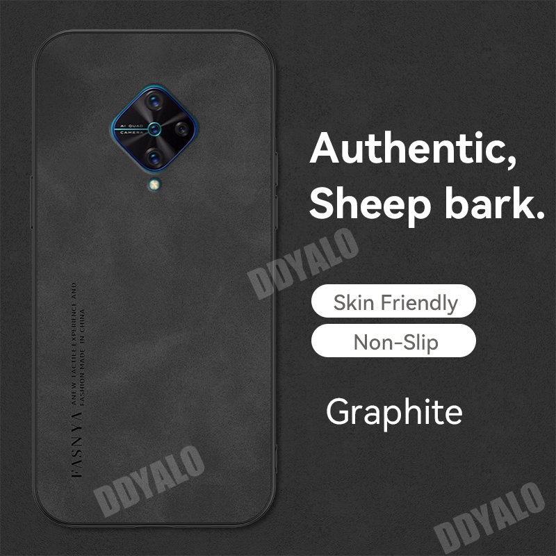 Ốp Điện Thoại Da Sang Trọng Dành Cho VIVO V21 4G V17 V19 V15 Pro S1 Pro V20 SE V11i V9 Y85 Y91C Y1C