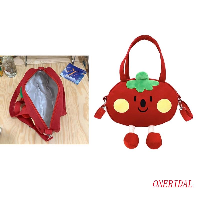 Túi Vải Canvas Đeo Vai Họa Tiết Hoạt Hình Nhật Bản Dễ Thương Dành Cho Nữ