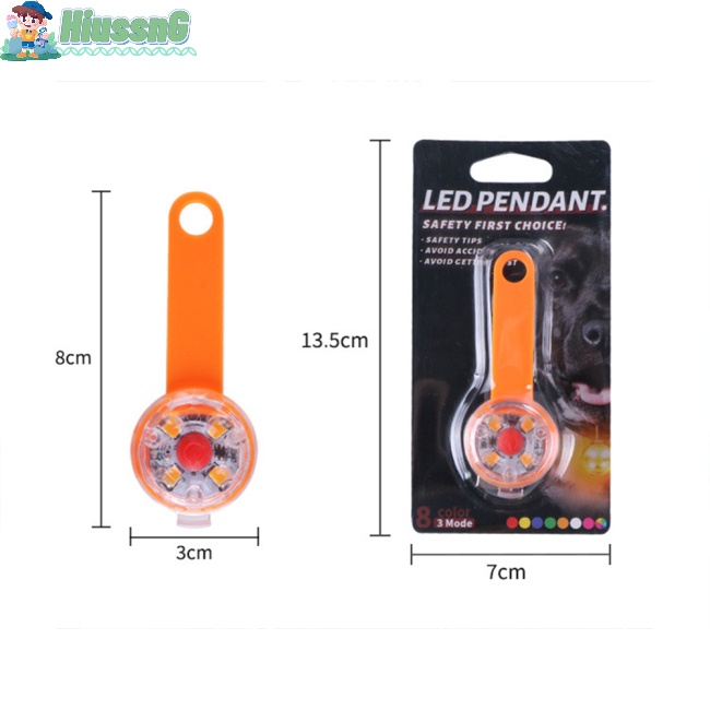 Vòng Cổ Thú Cưng Chống Thấm Nước Có Đèn Led Phát Sáng