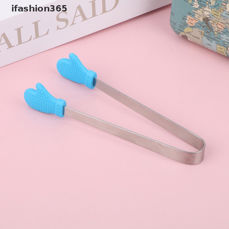 Kẹp Găng Tay Bằng Thép Không Gỉ Và Silicon Chống Trượt Thời Trang ifashion365