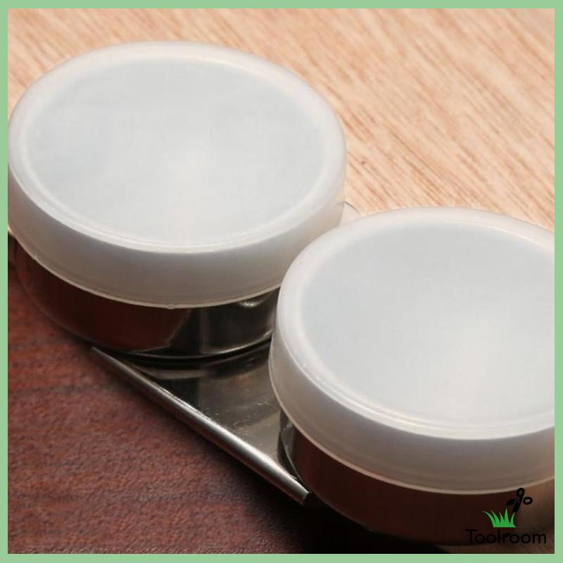Kẹp Bảng Tròn Hai Lớp Bằng Thép Không Gỉ Tiện Lợi Dành Cho Gia Đình