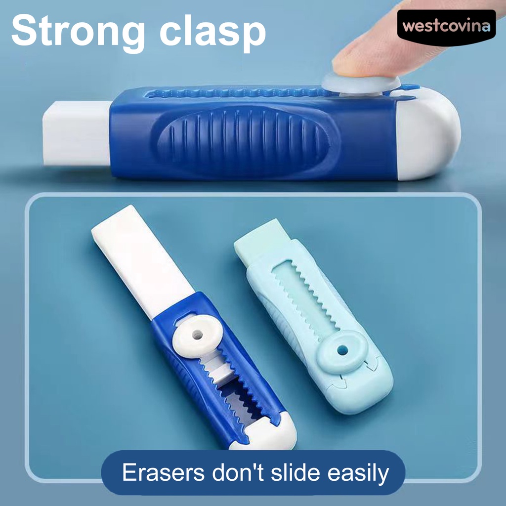 [COD]♪1 Bộ Gôm Tẩy Bút Chì Không Để Lại Dấu Vết Chống Trượt Mini Dành Cho Học Sinh