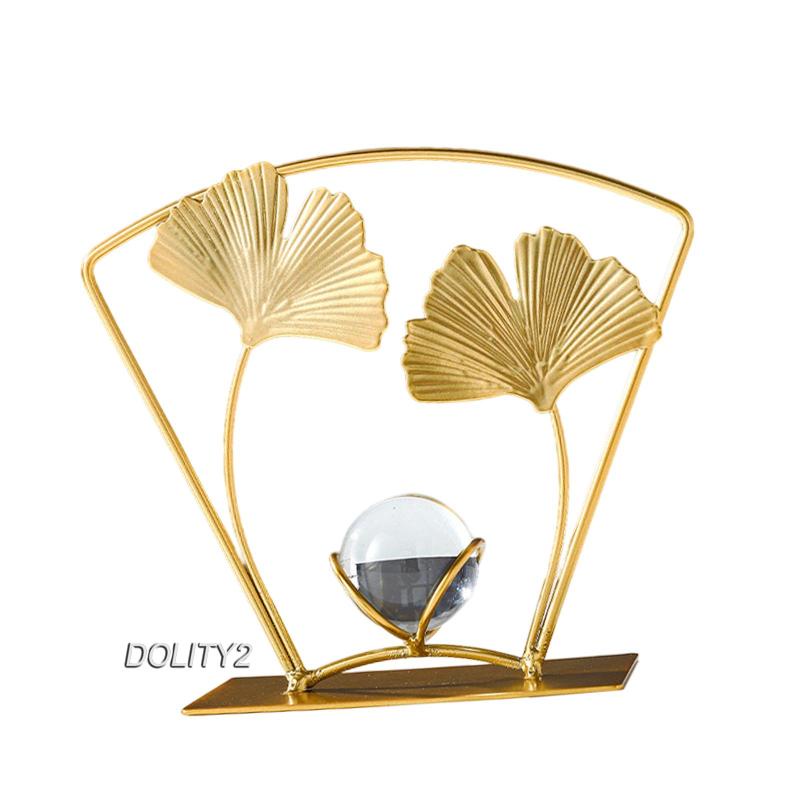 [Dolity2] Mô Hình Tượng Chiếc Lá Nghệ Thuật Điêu Khắc Nghệ Thuật Để Bàn Phòng Ngủ / Tủ