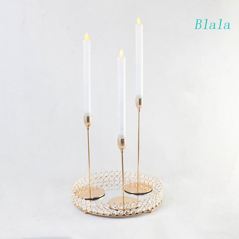 Bộ Giá Đỡ 3 Cột Bằng Kim Loại Sang Trọng Trang Trí Bàn Làm Việc / Tiệc Cưới / Nhà Cửa