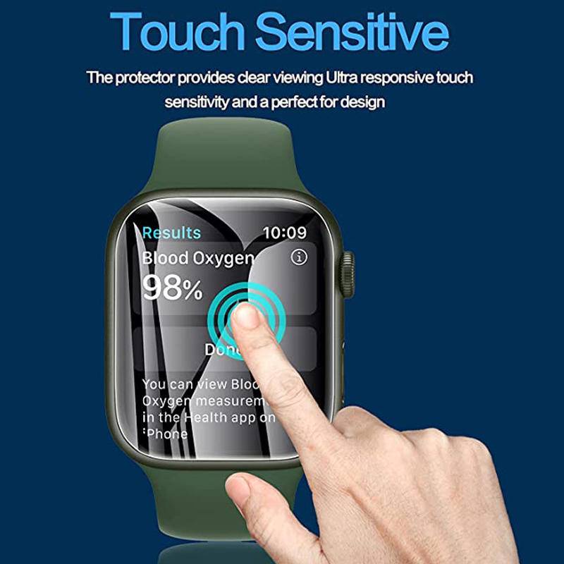 Miếng Dán Hydrogel Mềm Cho iWatch ultra 8 7 6 5 4 3 2 1 SE 2022 49mm 45mm 41mm 40mm 44mm