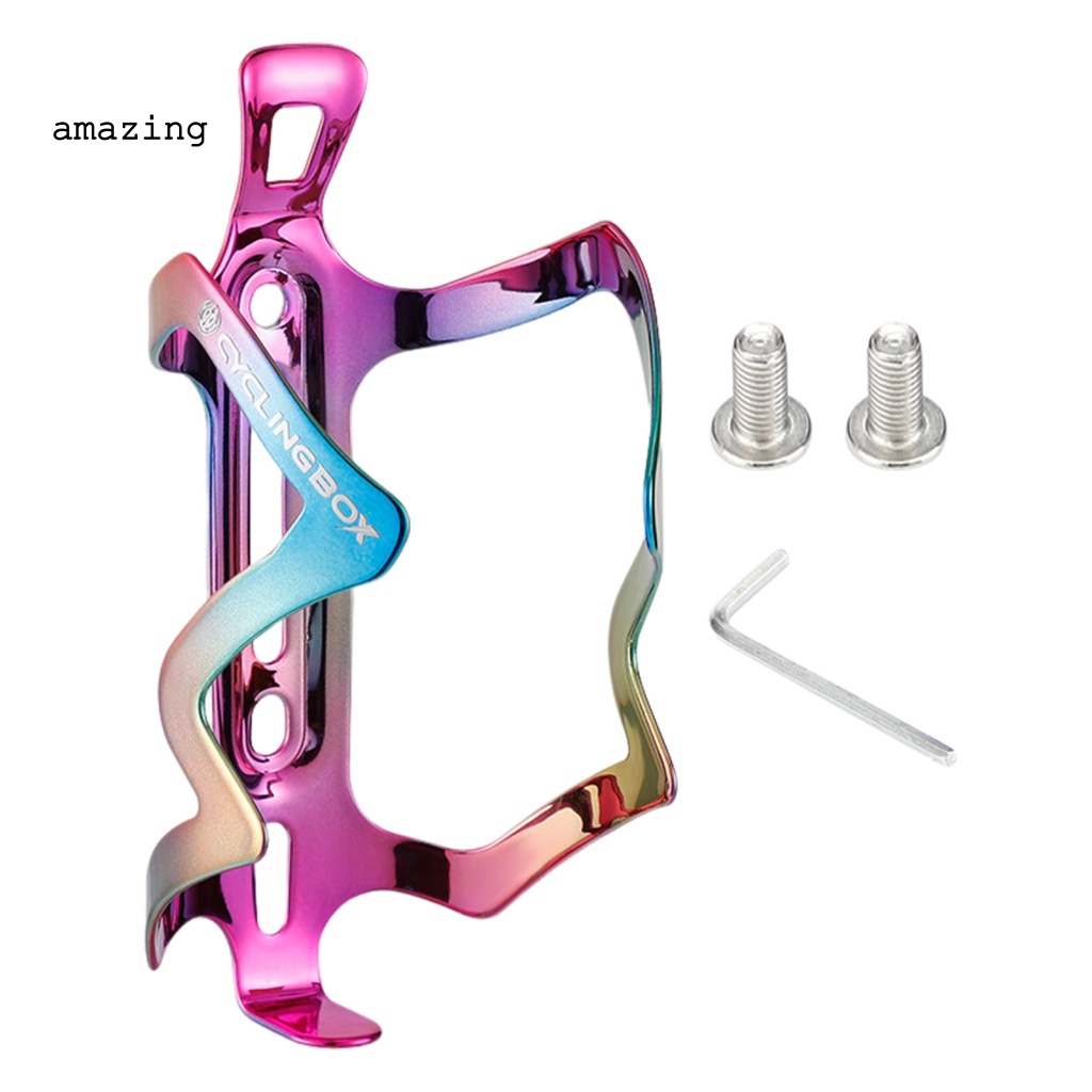 Bình Nước Mạ Điện Màu Sắc Tươi Sáng Chống Mài Mòn Cho Xe Đạp Leo Núi