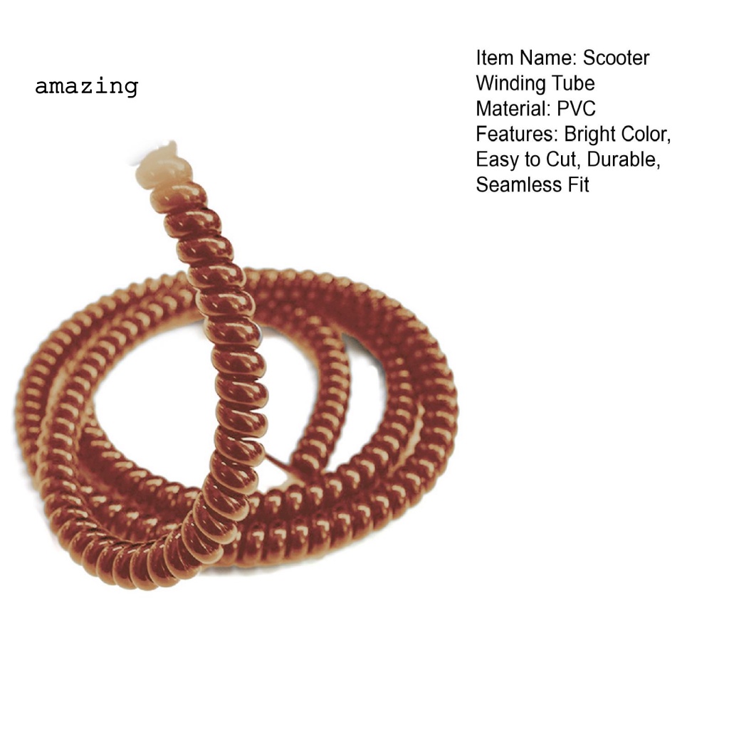 Miếng Bọc Bảo Vệ Dây Cáp Bằng PVC 6mm / 1m Chống Thấm Nước Cho Xe Điện Xiaomi