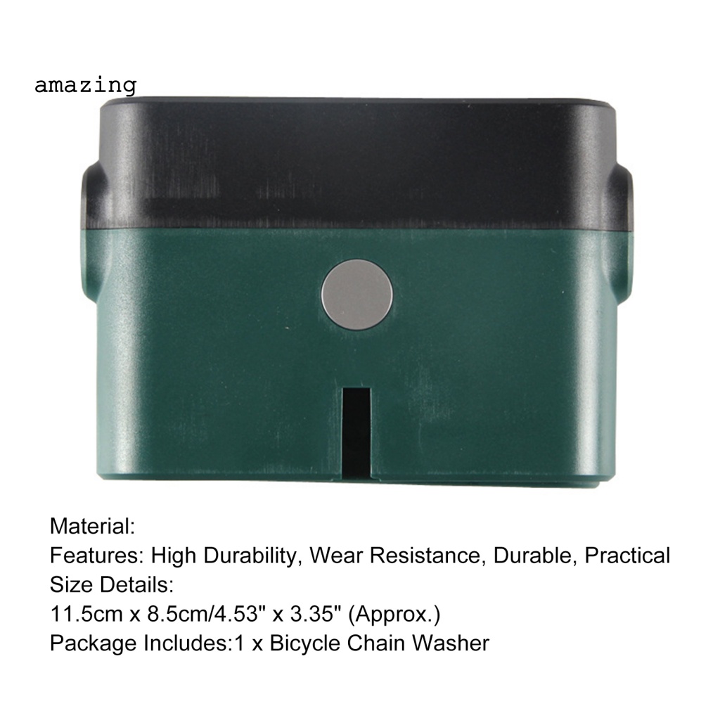 1 Bộ Dụng Cụ Vệ Sinh Xích Xe Đạp / Xe Máy Bằng Nhựa Tiện Dụng