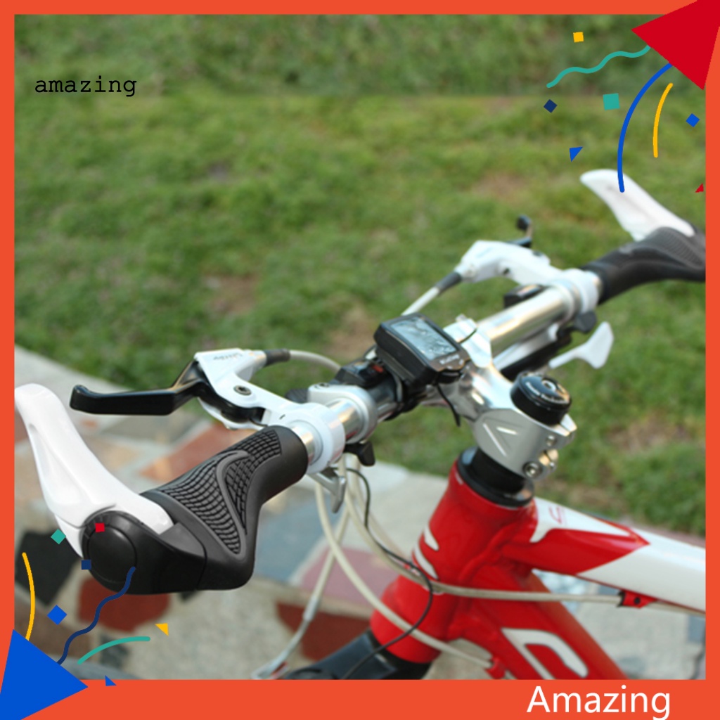 1 Cặp Vỏ Bọc Tay Lái Xe Đạp Trọng Lượng Nhẹ Chống Va Chạm Thay Thế