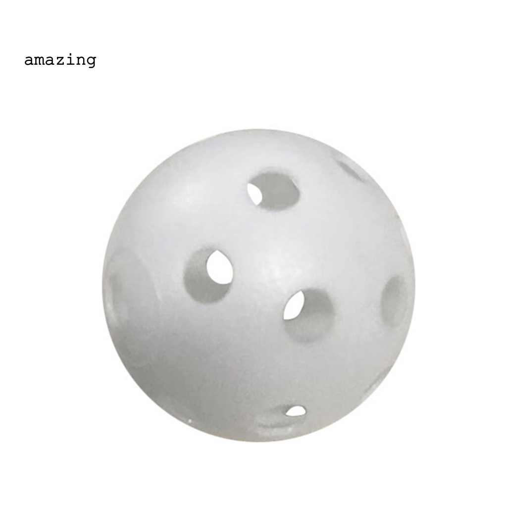 Bộ 10 Bóng Golf Nhựa Rỗng Thay Thế Bắt Mắt Dùng Trong Nhà