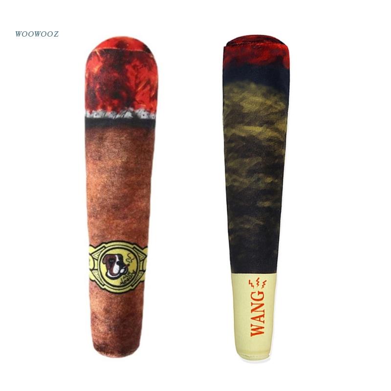 Đồ Chơi Nhồi Bông Hình Hộp Xì Gà Vui Nhộn Cho Thú Cưng