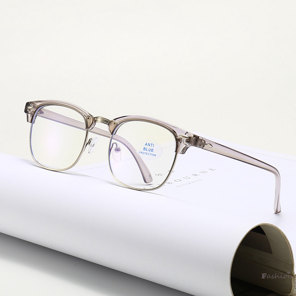 Mắt Kính Gọng Phẳng Chống Ánh Sáng Xanh Hình Ngôi Sao