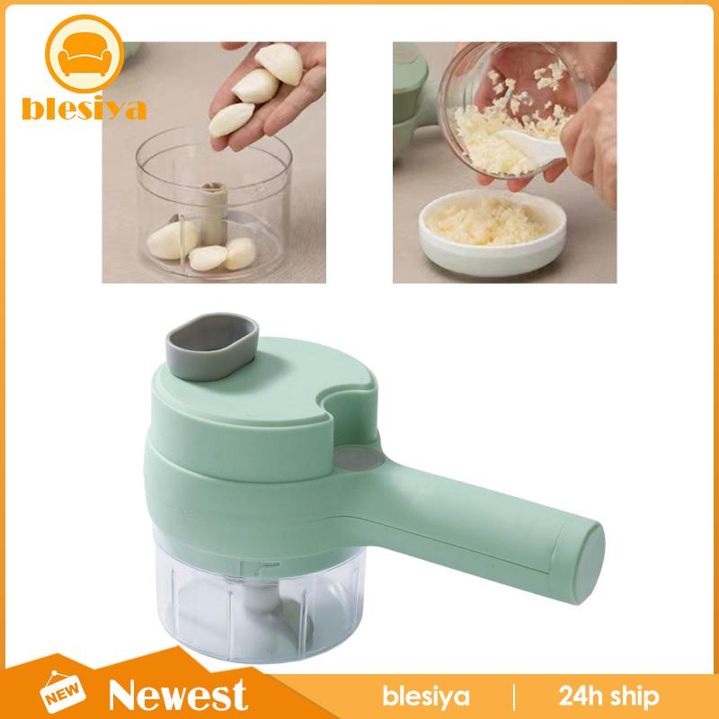 Dụng Cụ Nghiền Tỏi / Rau Củ Thiết Kế Nhỏ Gọn Kèm Sạc USB Tiện Dụng