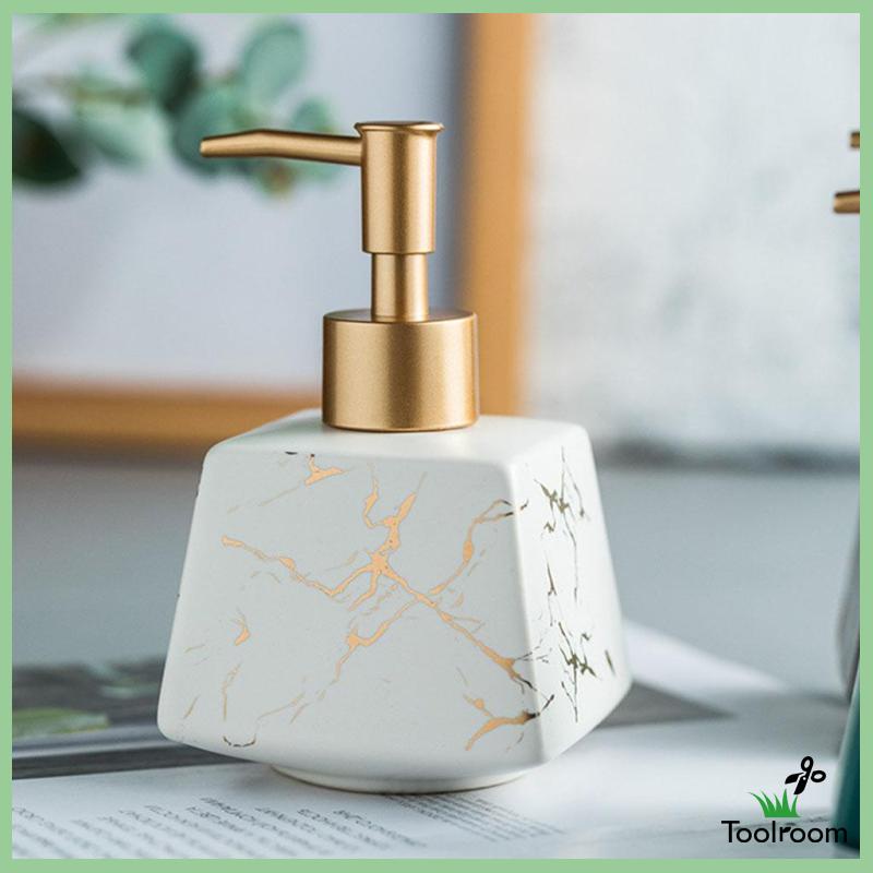 Bình Sứ Đựng Xà Phòng Dung Tích 260ml Tiện Dụng