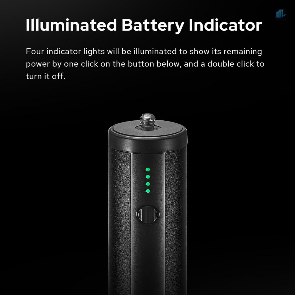 Sạc Dự Phòng Godox BPC-01 10000mAh Cổng USB Loại C Cho Đèn Flash Máy Ảnh