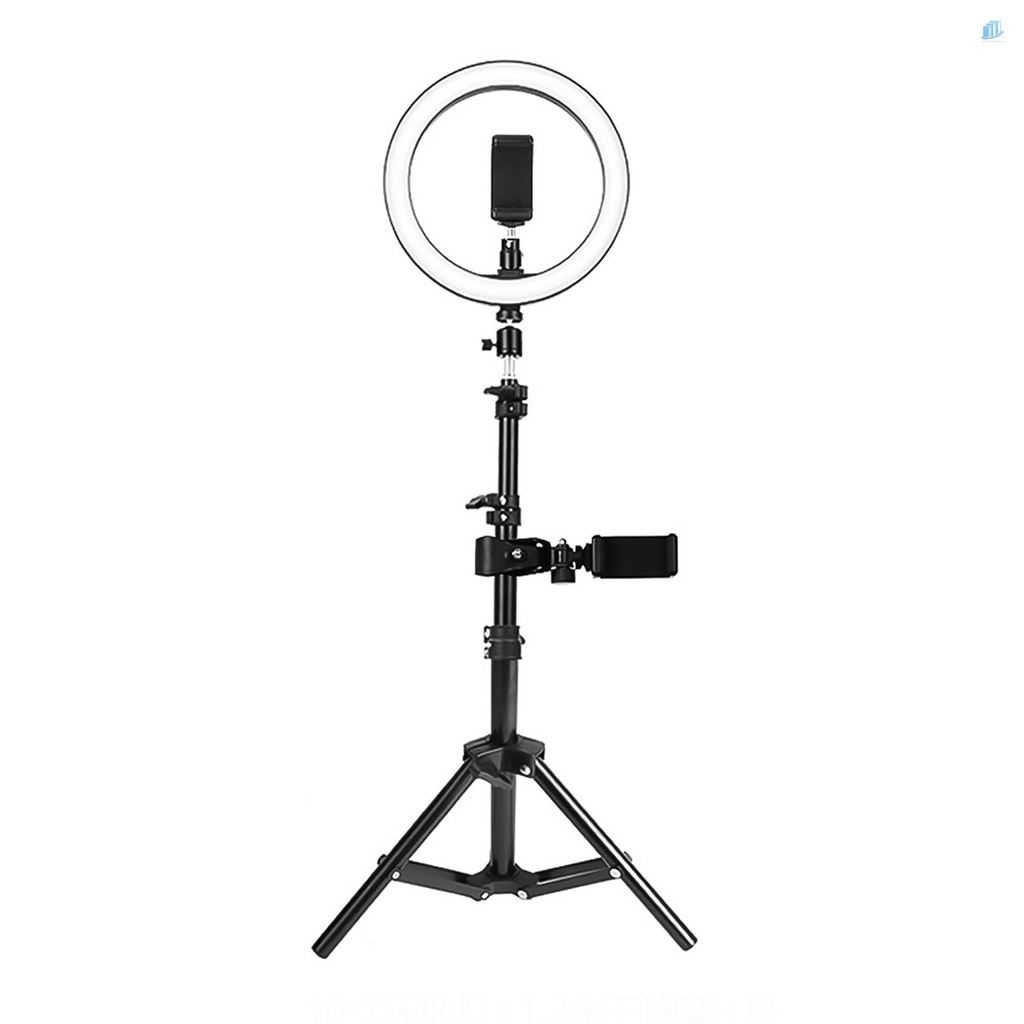 Vòng Đèn LED 26cm 26cm Có Thể Gập Lại Kèm Giá Đỡ Ba Chân Hỗ Trợ Chụp Ảnh / Trang Điểm YouTube / Live Stream / Video 160cm