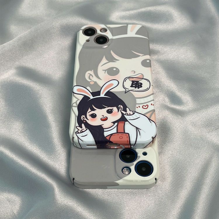 Ốp Điện Thoại Họa Tiết Ba Lô Xinh Xắn Dành Cho Apple 12 14131114Ốp Điện Thoại Cứng Thời Trang Cho Cặp Đôi PWUD