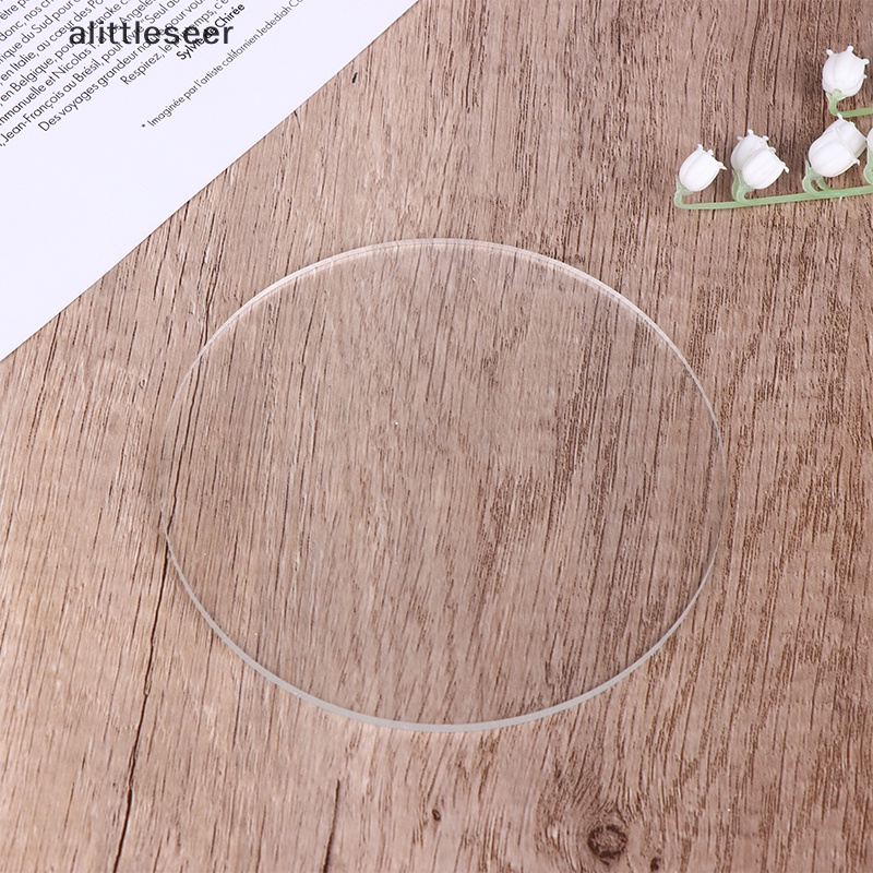 Đế Tròn Trong Suốt Bằng Acrylic Dùng Điêu Khắc Đất Sét Cho Búp Bê