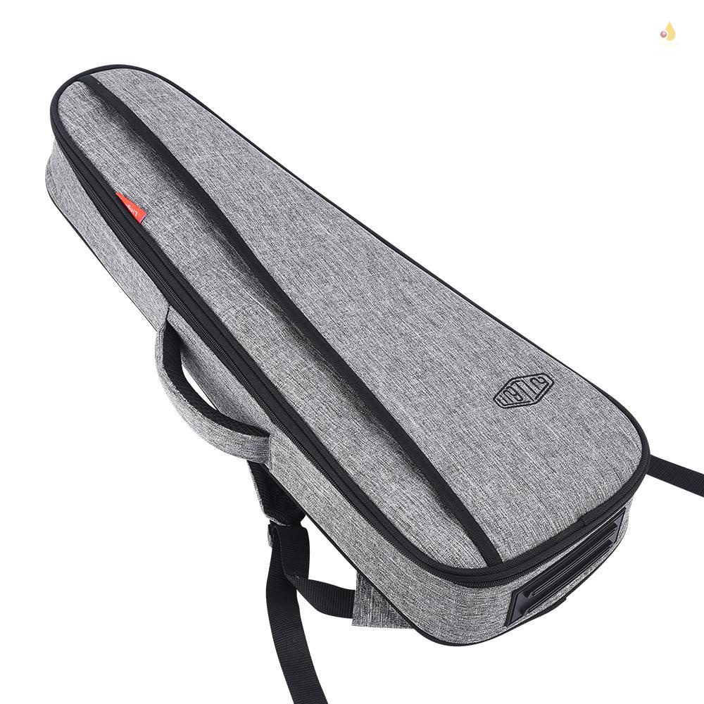 Túi Đựng Đàn Ukulele 26 Inch 18mm Có Đệm Lót Hai Dây Đeo Vai Tùy Chỉnh Tiện Dụng