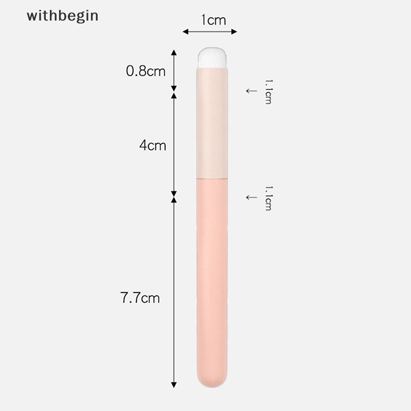 1 Cọ Trang Điểm Môi Đầu Tròn Mini Chất Lì Không Nhòe