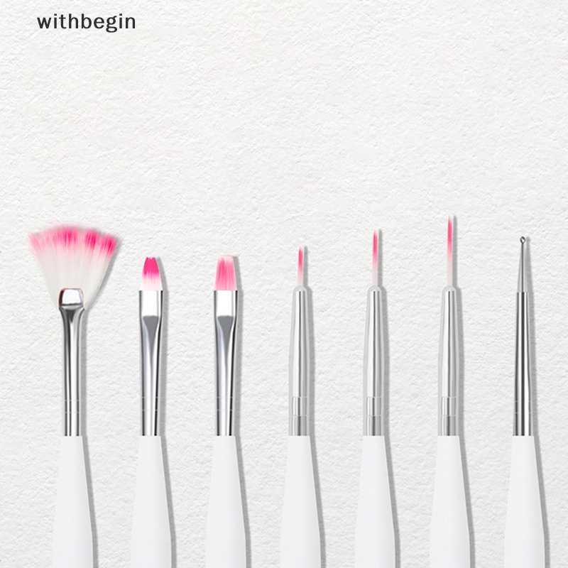 Set 7 Cọ Hỗ Trợ Trang Trí Móng Tay Nghệ Thuật