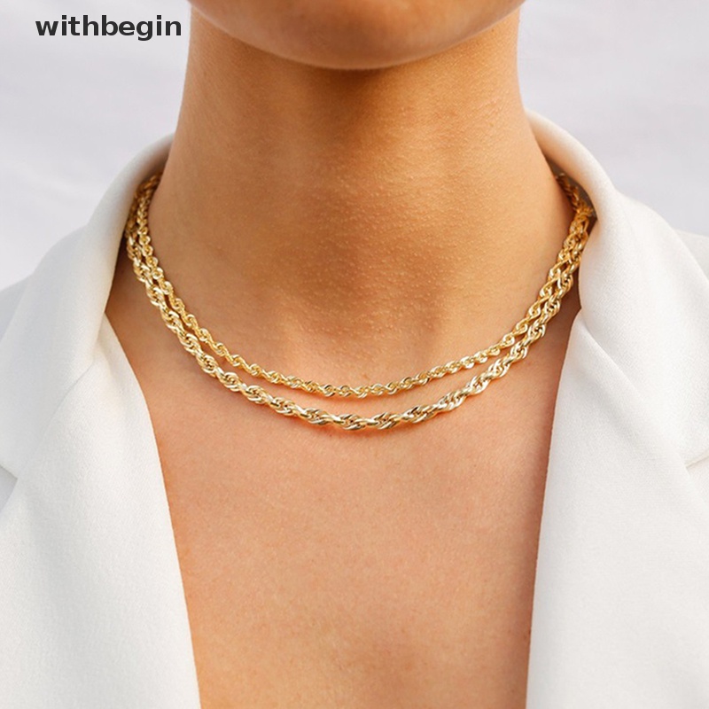 Vòng cổ Choker Bằng Thép Không Gỉ 316L Không Thấm Nước 3 / 4MM