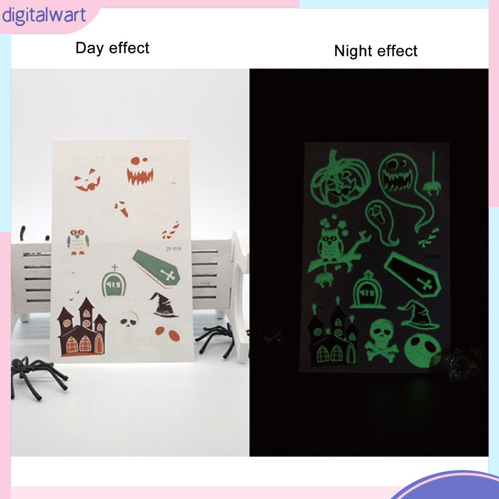 Miếng Dán Hình Xăm Phát Quang Chống Nước Chống Mồ Hôi Thân Thiện Với Môi Trường DIY Dành Cho Trẻ Em